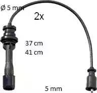 CLS257 Champion Комплект дротів запалювання для Mazda 323