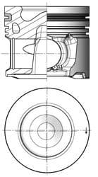 41792610 Kolbenschmidt Поршень двигателя