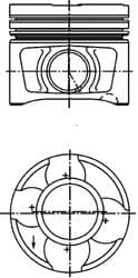 40356620 Kolbenschmidt Поршень двигуна