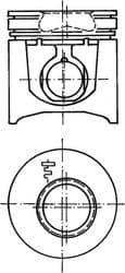 94327730 Kolbenschmidt Поршень двигуна