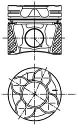 99534600 Kolbenschmidt Поршень двигателя