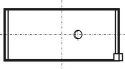 CB-2004A 0.25 Kolbenschmidt Шатунный вкладыш