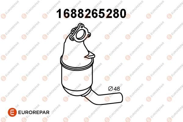 1688265280 Eurorepar Катализатор