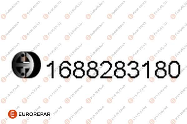 1688283180 Eurorepar Кронштейн крепления выхлопной магистрали