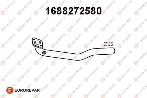 1688272580 Eurorepar Приймальна труба