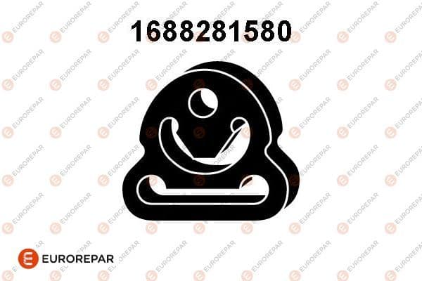 1688281580 Eurorepar Кронштейн кріплення вихлопної магістралі