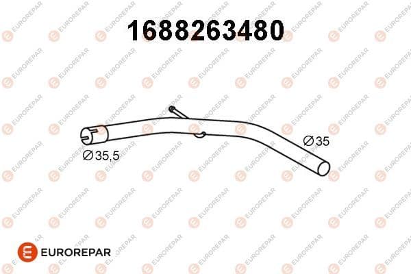 1688263480 Eurorepar Приемная труба