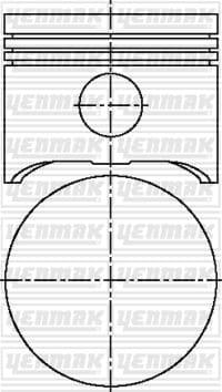 3103881000 Yenmak Поршень двигуна