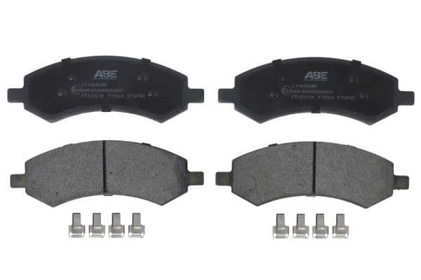 c1y048abe ABE Гальмівні колодки