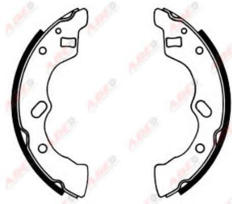 C03017ABE ABE Гальмівні колодки