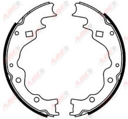 C03025ABE ABE Гальмівні колодки