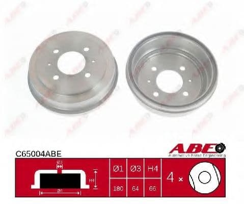 C65004ABE ABE Тормозной барабан