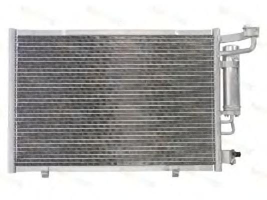 KTT110422 Thermotec Радіатор кондиціонера для Ford Fiesta