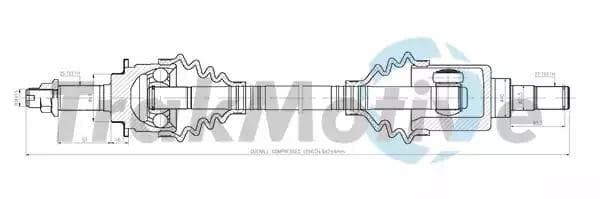 300513 TrakMotive Піввісь