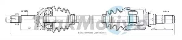 300987 TrakMotive Полуось