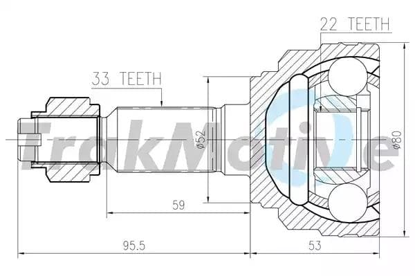 400066 TrakMotive Граната