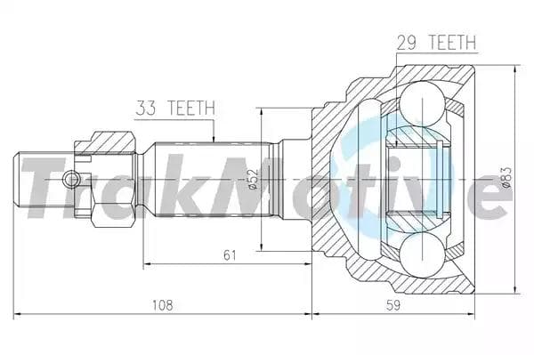 400097 TrakMotive Граната