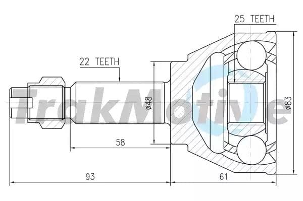 400128 TrakMotive Граната