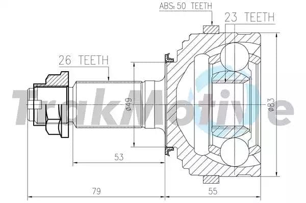 400198 TrakMotive Граната