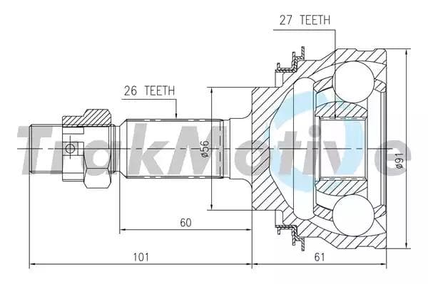 400230 TrakMotive Граната