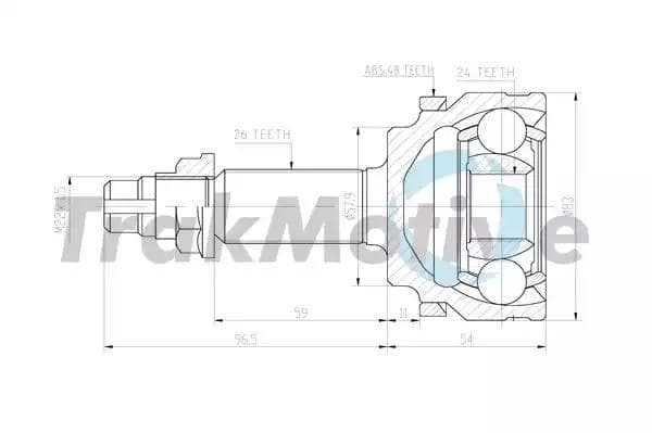 400439 TrakMotive Граната