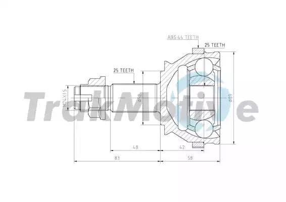 400491 TrakMotive Граната