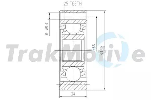 450005 TrakMotive Граната