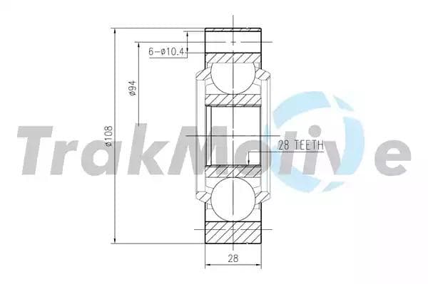 450060 TrakMotive Граната