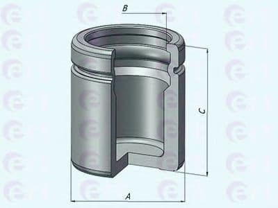 151255-C ERT Поршень гальмівного супорта