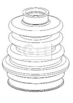 500397 ERT Пыльник ШРУСа