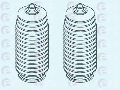 102006 ERT Пыльник рулевой рейки