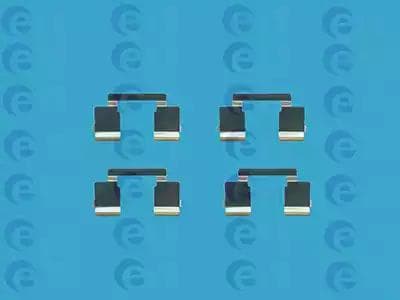 420048 ERT Комплектующие дисковых тормозных колодок