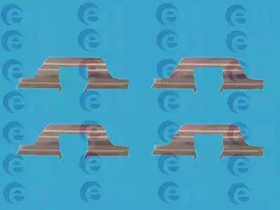 420068 ERT Комплектующие дисковых тормозных колодок