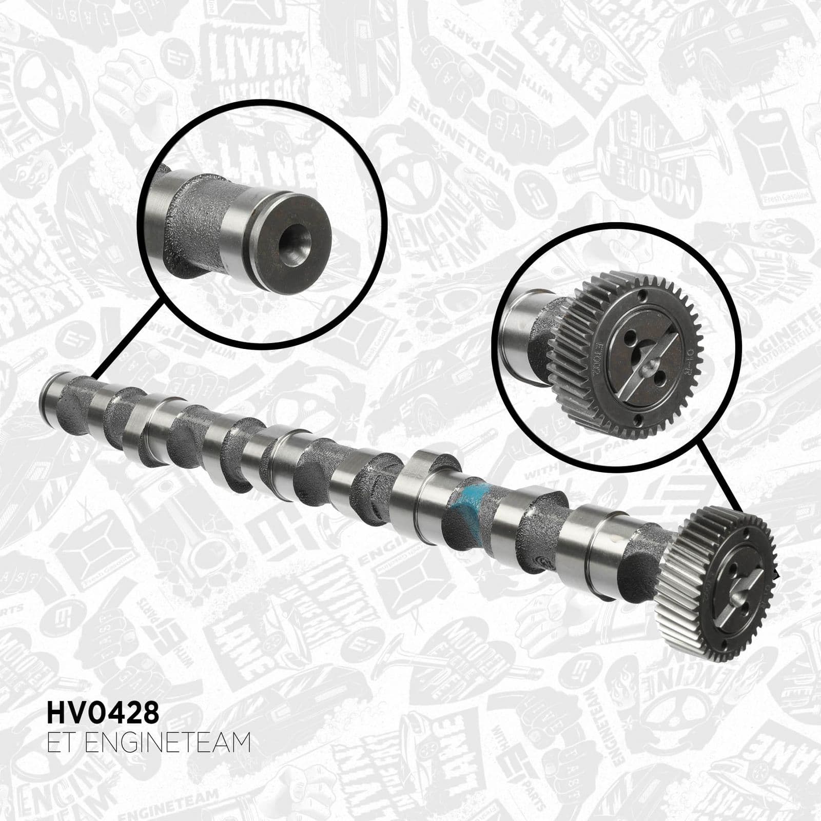 hv0435 ET Engineteam Комплект розподільного вала для Audi A8