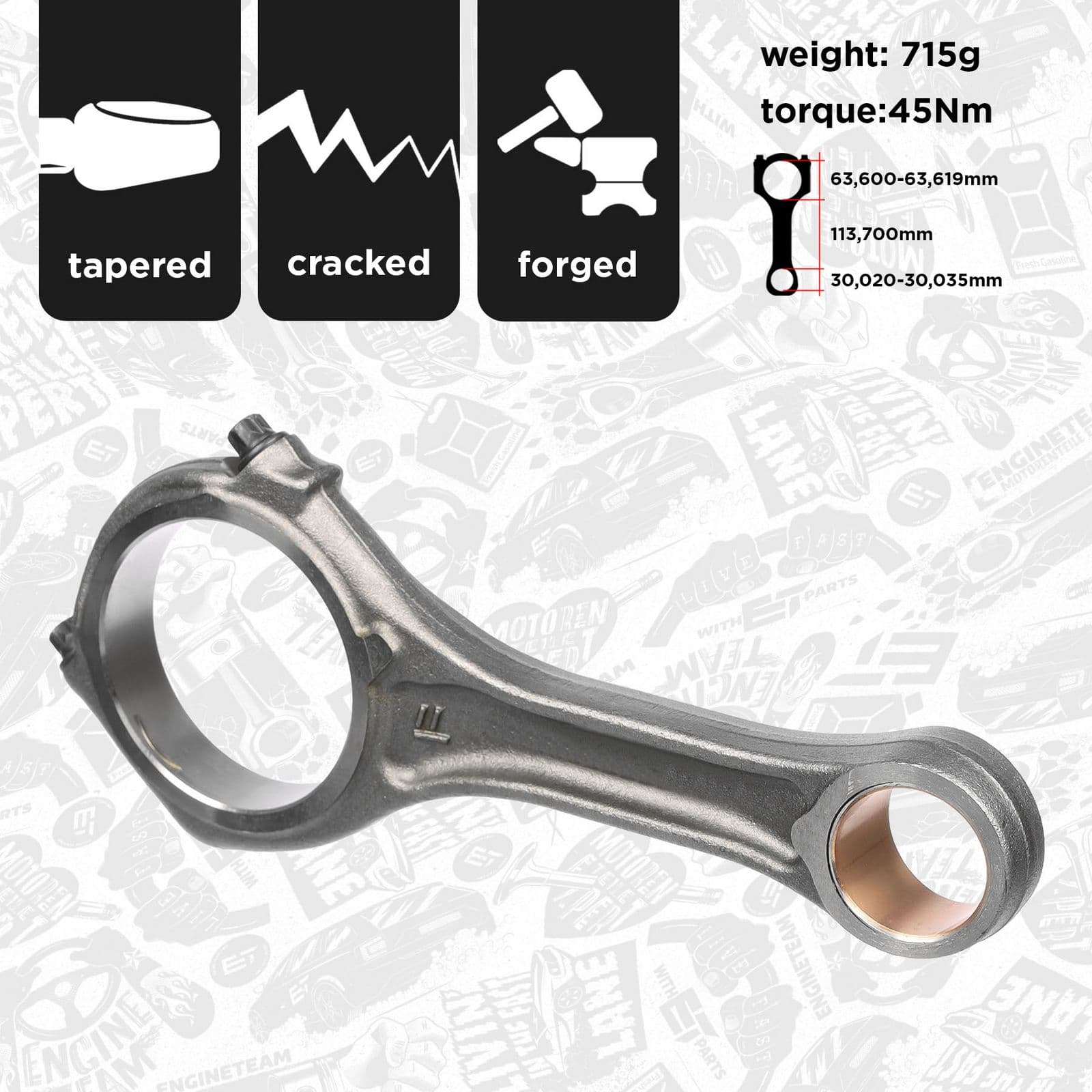 om0077 ET Engineteam Шатун