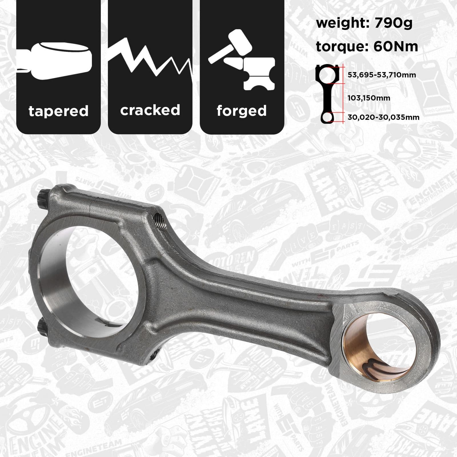 om0068 ET Engineteam Шатун