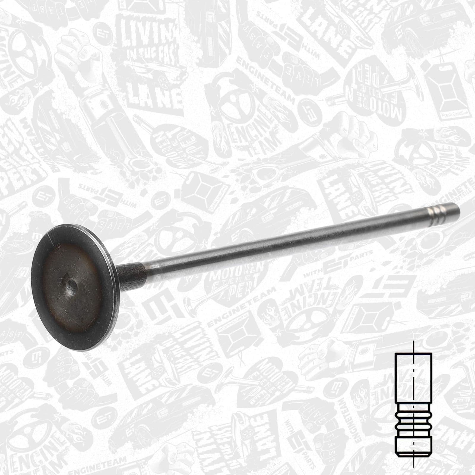 vi0172 ET Engineteam Впускний клапан