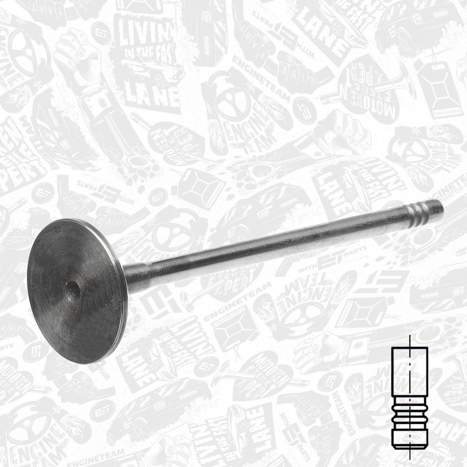 vi0169 ET Engineteam Впускной клапан