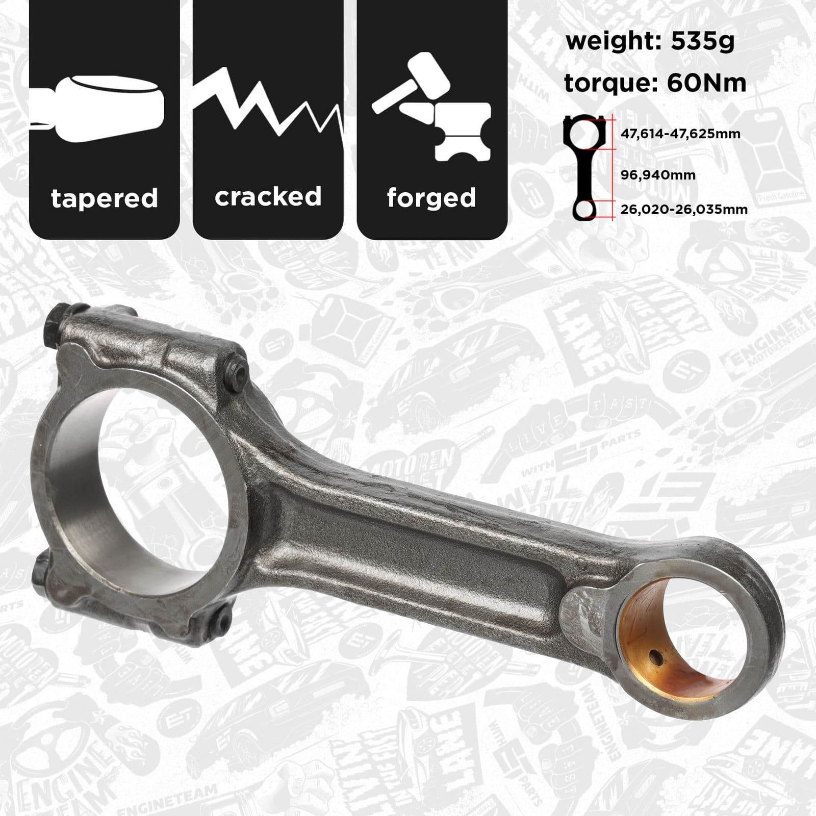 om0045 ET Engineteam Шатун