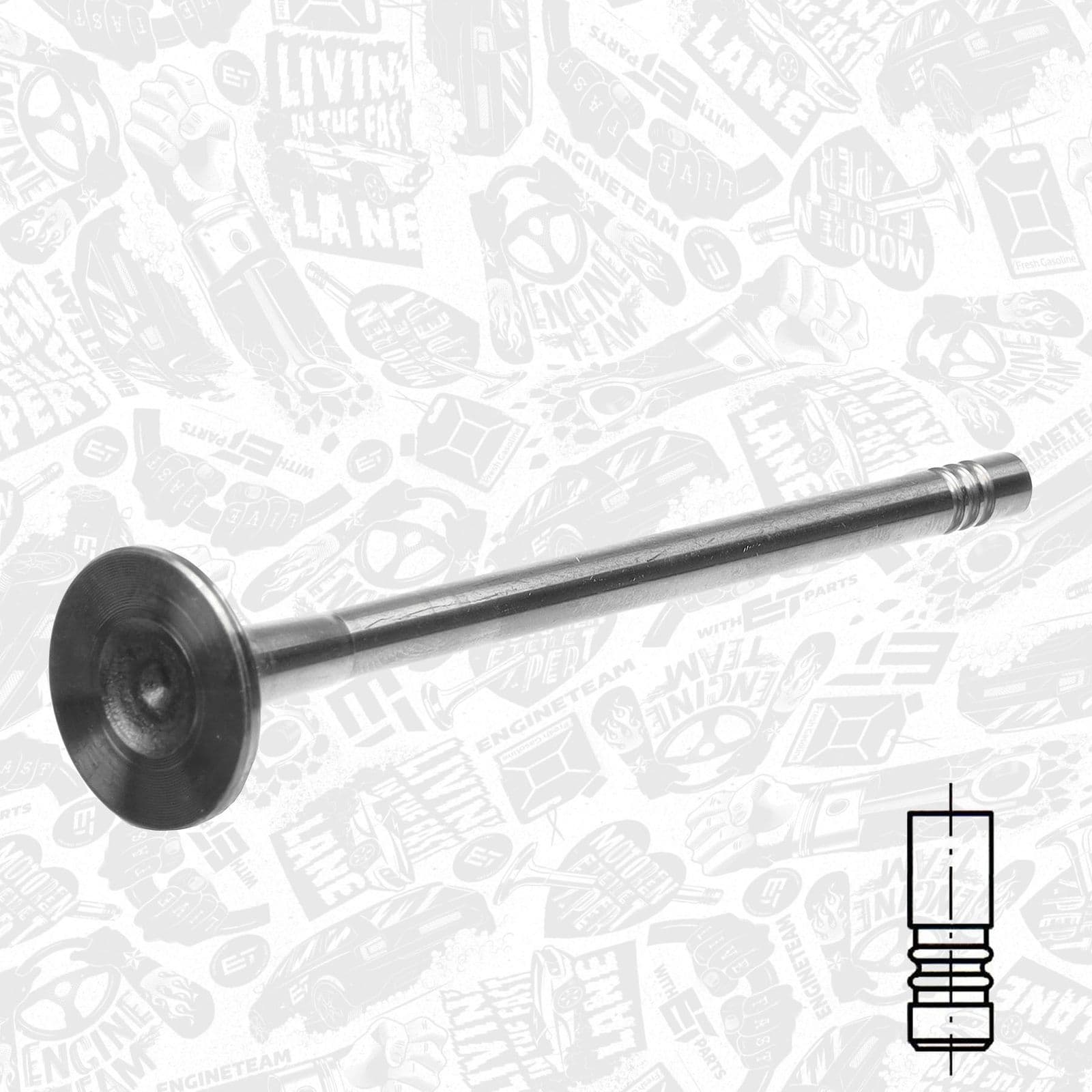 ve0183 ET Engineteam Выпускной клапан