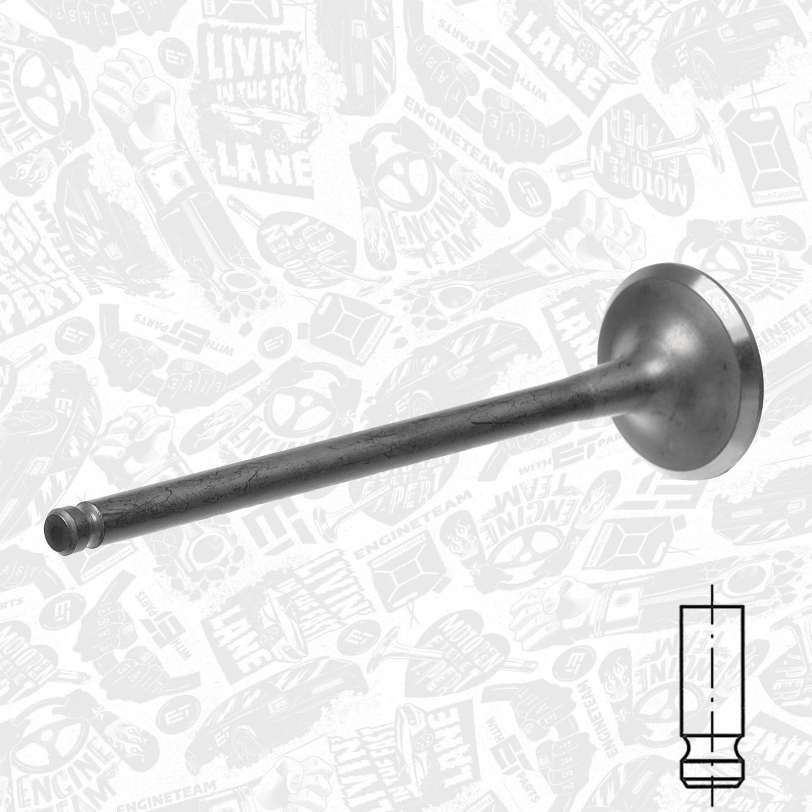 ve0172 ET Engineteam Випускний клапан