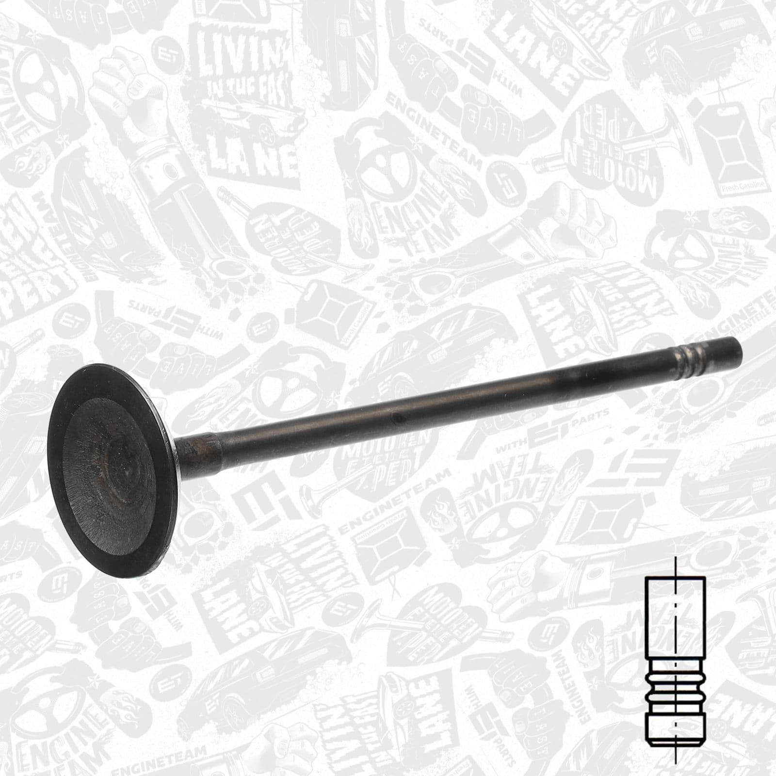 vi0185 ET Engineteam Впускний клапан