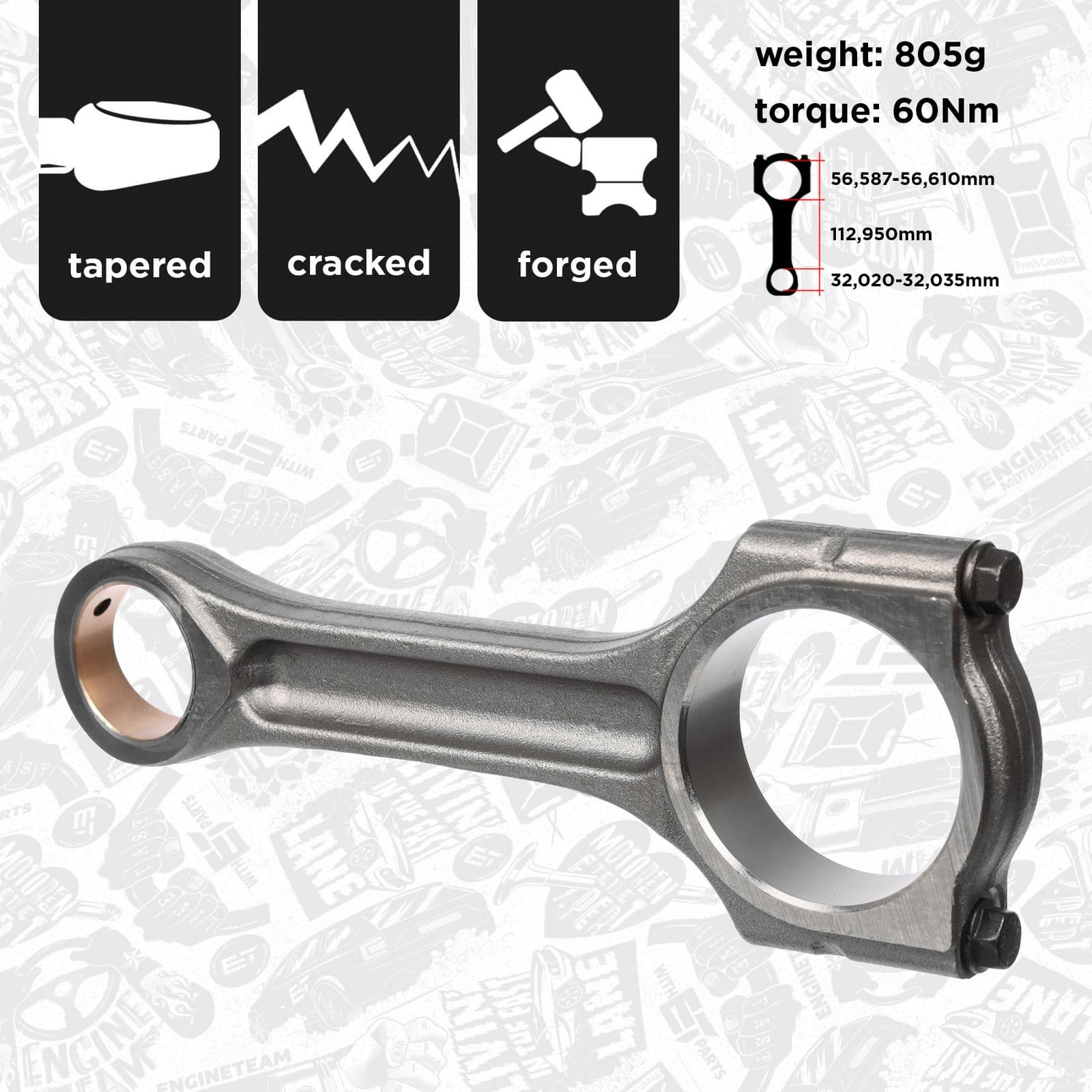 om0058 ET Engineteam Шатун