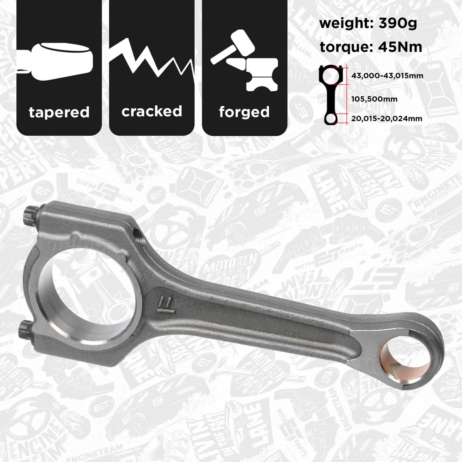 om0076 ET Engineteam Шатун