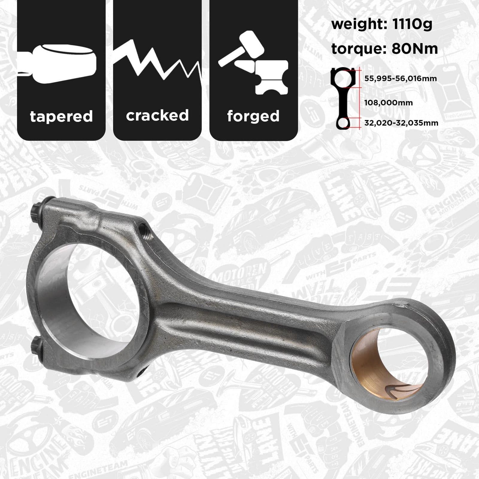 om0056 ET Engineteam Шатун