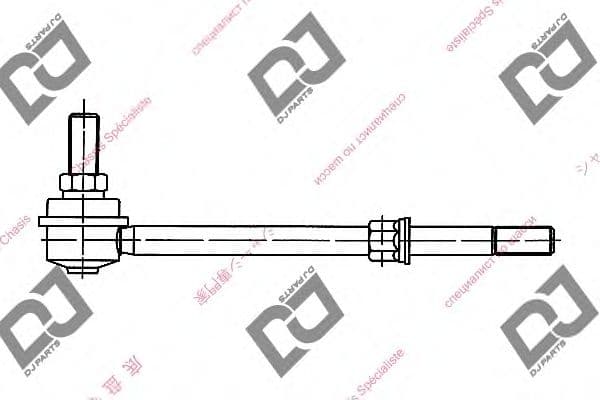 DL1022 DJ Parts Стойка стабилизатора для Nissan Primera