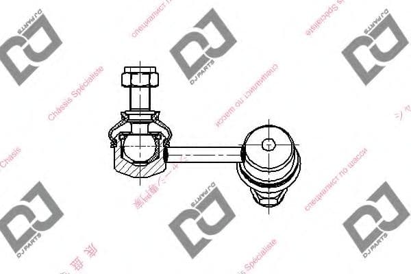 DL1027 DJ Parts Стойка стабилизатора для Mitsubishi Pajero