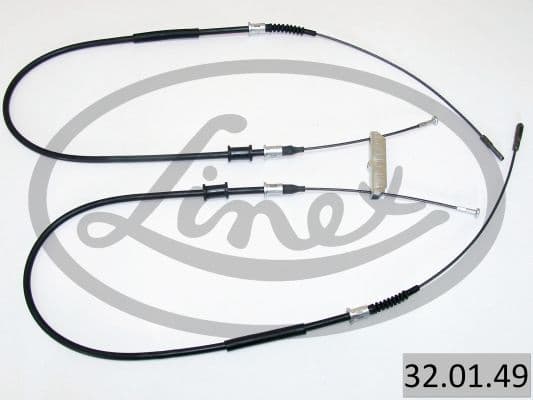 320149 Linex Трос ручного тормоза для Opel Omega