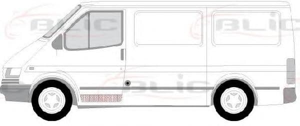 6015-00-2515131P BLIC Двері для Ford Transit