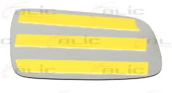 6102-01-0018P BLIC Стекло наружного зеркала для Citroen ZX